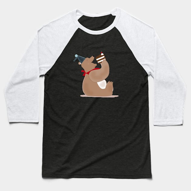 Enjoy Life Baseball T-Shirt by KathrinLegg